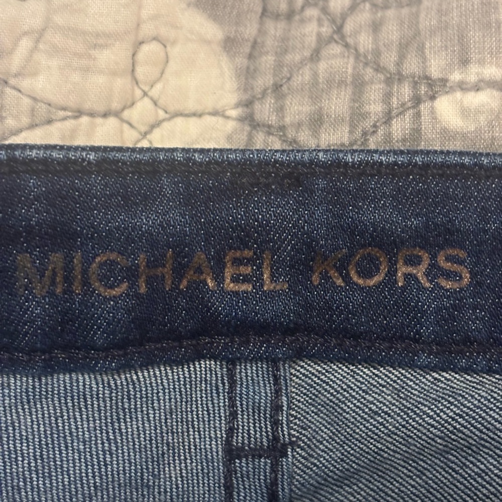 Michael Kors Dark Blue Skinny Jeans - Picture 7 of 10